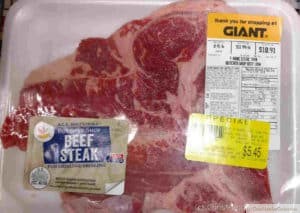 Save money on meat and poultry with marked down items
