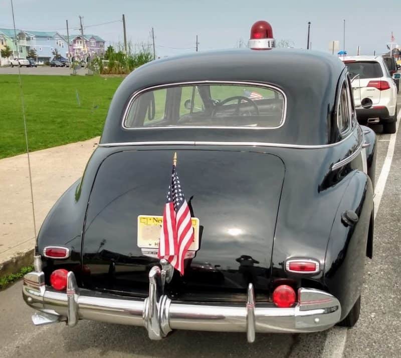 Rear - 1940 Chevy Cop Car