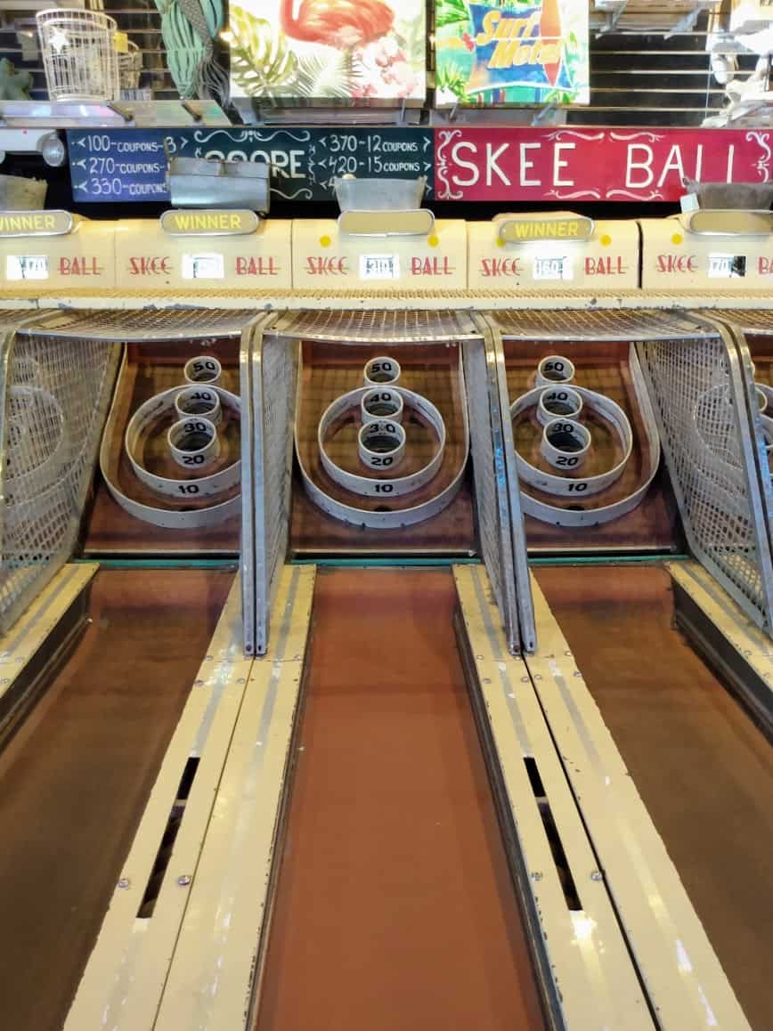 Skee Ball arcade game - Chris Mendla's Corner - Nostalgia