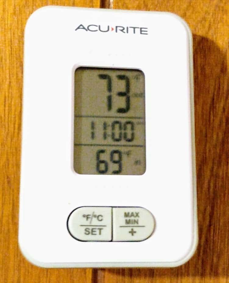 Digital Thermometer for a Wood Stove 